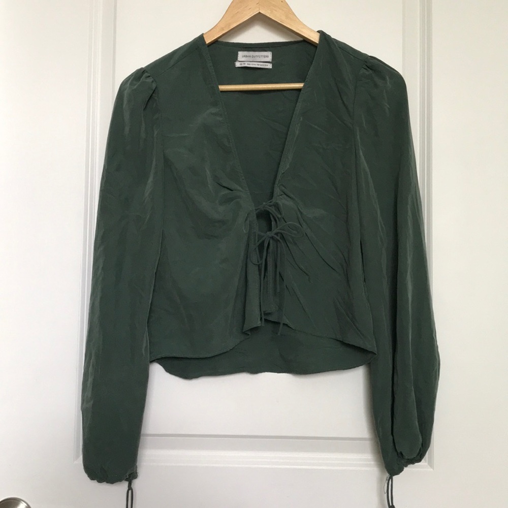 Front tie blouse from Urban Outfitters